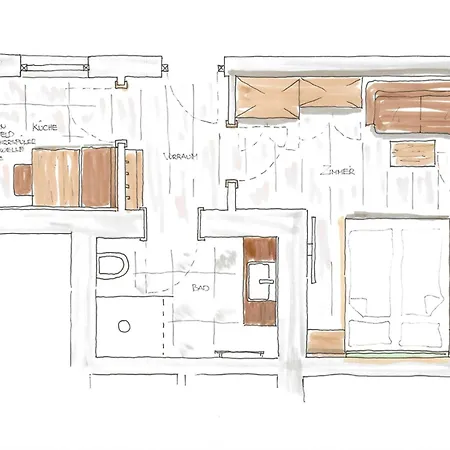 Obergasser Und Bergblick
